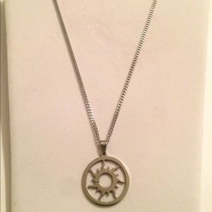 Stainless steel Sun ☀️ Necklace